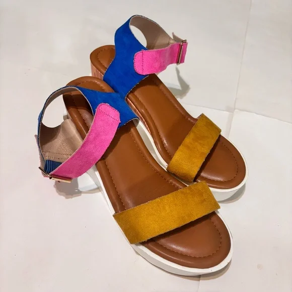 Ninety Union Blue Sandals - Picture 4 of 10